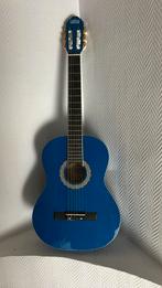 LaPaz 002 BL 4/4-formaat klassieke gitaar blauw, Klassieke of Spaanse gitaar, Gebruikt, Ophalen