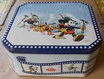 Mickey Mouse en Donald Duck - Alpinisten (Delacre)koek, Enlèvement ou Envoi, Comme neuf, Biscuits, Autres marques