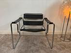 Vintage fauteuil / stoel stijl Wassily Chair, Huis en Inrichting, Ophalen, Zo goed als nieuw, Metaal, Bauhaus / Vintage