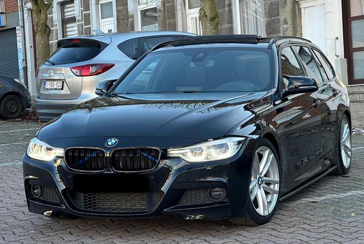 BMW 318dA PACK M 2016 EURO6b, Autos, BMW, Particulier, Série 3, Toit panoramique, Diesel, Euro 6, Break, Automatique, Cuir, Enlèvement