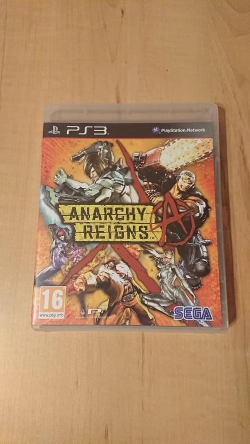 Anarchy Reigns ps3, Consoles de jeu & Jeux vidéo, Jeux | Sony PlayStation 3, Comme neuf, Aventure et Action, 1 joueur, Enlèvement