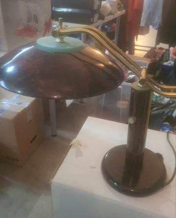 Tafellamp, metal, halogen, dimbaar beschikbaar voor biedingen