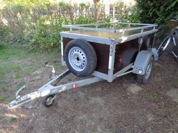 bagage aanhangwagen coc  gegalvaniseerd L2m B1m h60 750kg beschikbaar voor biedingen