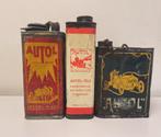 Vieux bidons d'huile AuTol, Utilisé, Enlèvement ou Envoi, Panneau publicitaire
