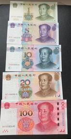 Ensemble de billets chinois Mao, Asie orientale, Série, Enlèvement ou Envoi