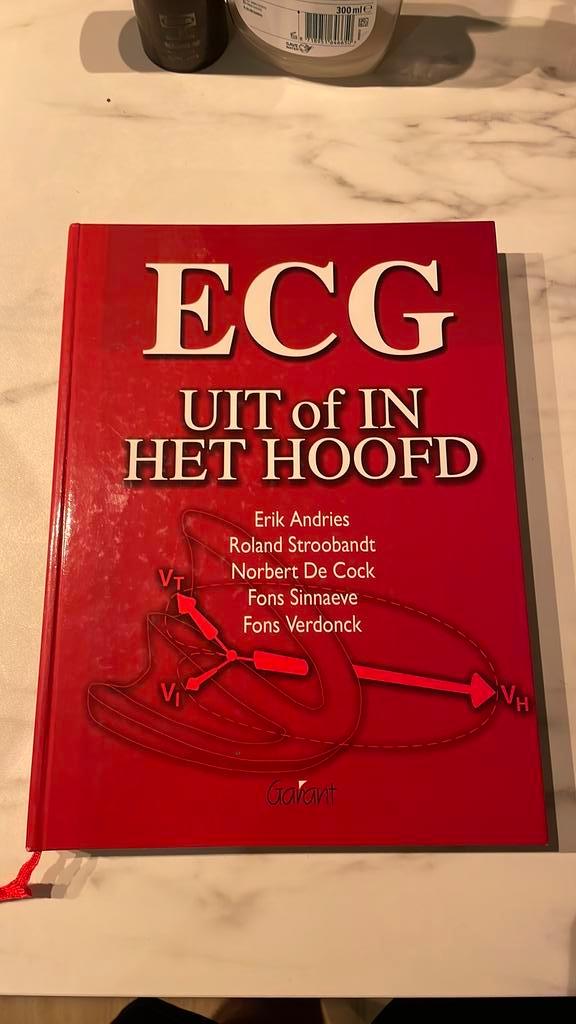 Roland Stroobandt - ECG. Uit of in het hoofd, Boeken, Wetenschap, Zo goed als nieuw, Ophalen of Verzenden