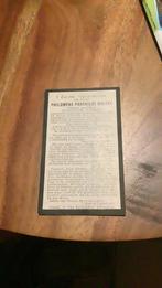 Oorlogsslachtoffer 1918 burger  Beerst  Ichteghem, Ophalen of Verzenden