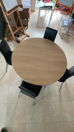 Tafel met 4 stoelen, Huis en Inrichting, Complete eetkamers, Gebruikt, Ophalen
