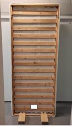 2 springbox bedden, Ophalen, Gebruikt, Beige
