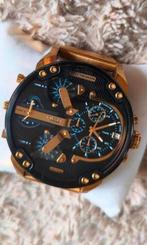 Zeer mooie originele Diesel horloge Mr. Daddy in org. doos., Handtassen en Accessoires, Horloges | Heren, Ophalen of Verzenden