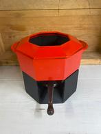 Staub fondue setje, Ophalen of Verzenden, Gebruikt, Brander, Fondueset
