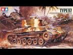Tamiya Japanese Medium Tank Type 97 Late Version, Hobby en Vrije tijd, Modelbouw | Auto's en Voertuigen, Nieuw, Tamiya, Ophalen of Verzenden