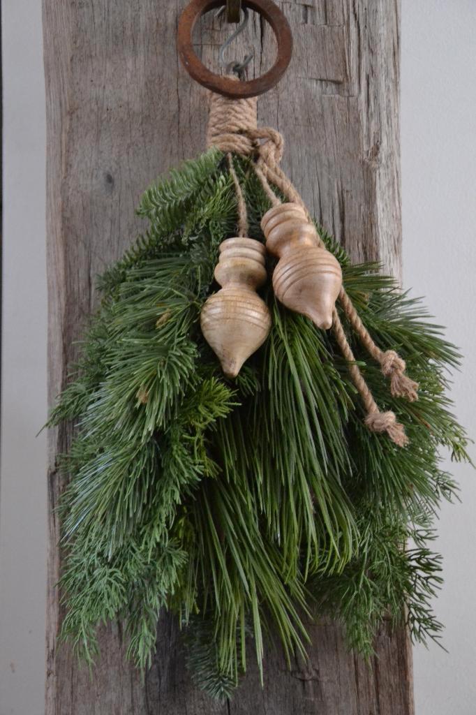 Toef Kerst incl. klossen Nordmann/dennenappels namaak XL, Maison & Meubles, Accessoires pour la Maison | Plantes & Fleurs artificielles