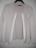 cardigan Xandres large beige, Verzenden, Beige, Maat 42/44 (L), Zo goed als nieuw