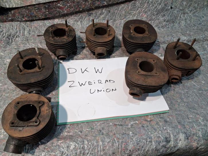 DKW zweirad union cilinders, Fietsen en Brommers, Brommeronderdelen | Oldtimers, Ophalen of Verzenden