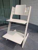 Stokke Tripp Trapp Kinderstoel – Wit – Verstelbaar, Ophalen, Gebruikt, Meegroeistoel