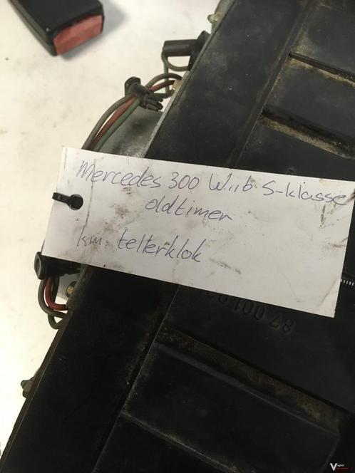 Mercedes 300 w116 S klasse oldtimer tellerklok, Auto-onderdelen, Dashboard en Schakelaars, Gebruikt, Ophalen of Verzenden