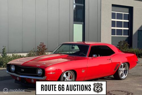 Chevrolet Camaro SS Pro Touring 1969 | Route 66 auctions, Auto's, Oldtimers, Bedrijf, Te koop, Chevrolet, Benzine, Coupé, 2 deurs