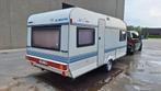 HOBBY 495C DE LUXE met VOORTENT, Caravans en Kamperen, Rondzit, Hobby, Particulier, Kachel
