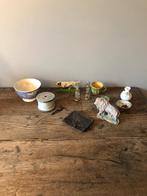 11 Brocante voorwerpen varia, Antiek en Kunst, Ophalen of Verzenden