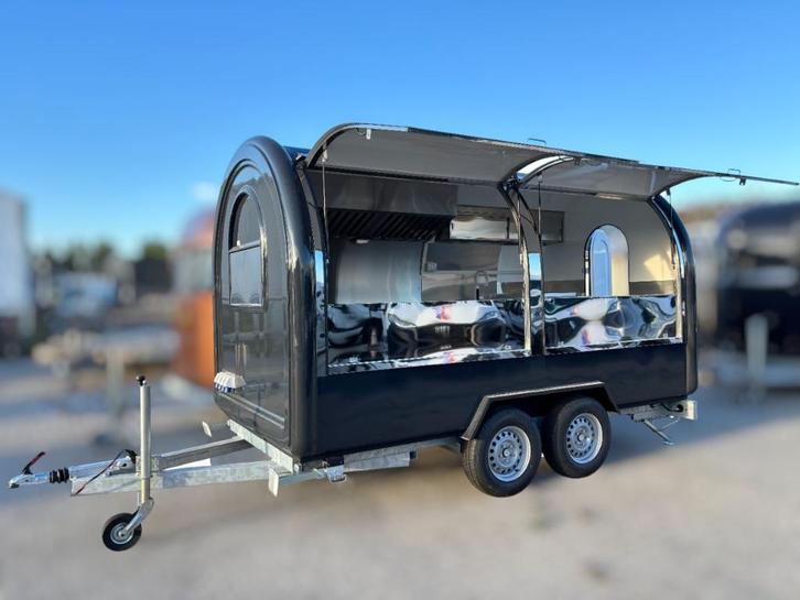 foodtrailer 3800, dubbelas uit voorraad leverbaar, Zakelijke goederen, Horeca | Food, Ophalen of Verzenden