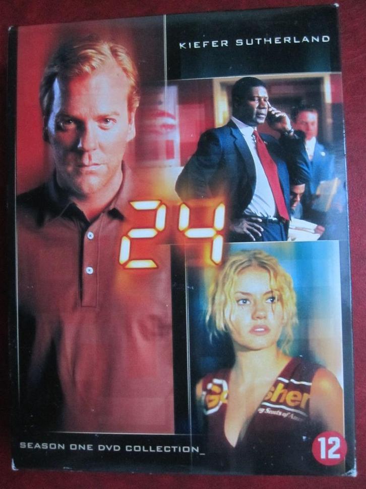 24: Season One (2001) 6 disc, Cd's en Dvd's, Dvd's | Tv en Series, Zo goed als nieuw, Actie en Avontuur, Boxset, Vanaf 12 jaar