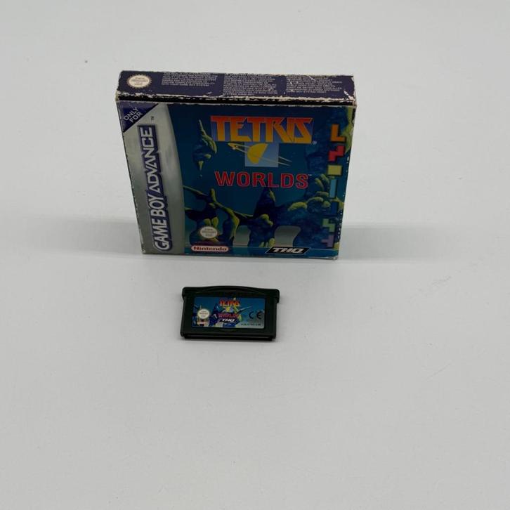 Gameboy Advance Game - Tetris Worlds, Games en Spelcomputers, Games | Nintendo Game Boy, Zo goed als nieuw, Simulatie, 1 speler