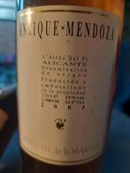 1 MOSCATEL Enrique Mendoza 2003, Ophalen of Verzenden, Zo goed als nieuw