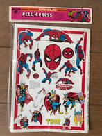 Spiderman Thor planche d'autocollants originaux Marvel 1979, Enlèvement ou Envoi