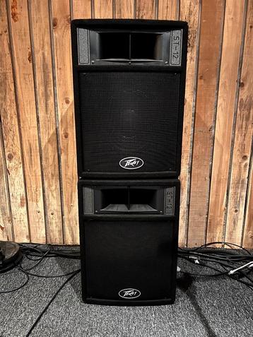 Enceintes passives PEAVEY, Audio, Tv en Foto, Gebruikt, 120 watt of meer, Front, Rear of Stereo speakers, Ophalen