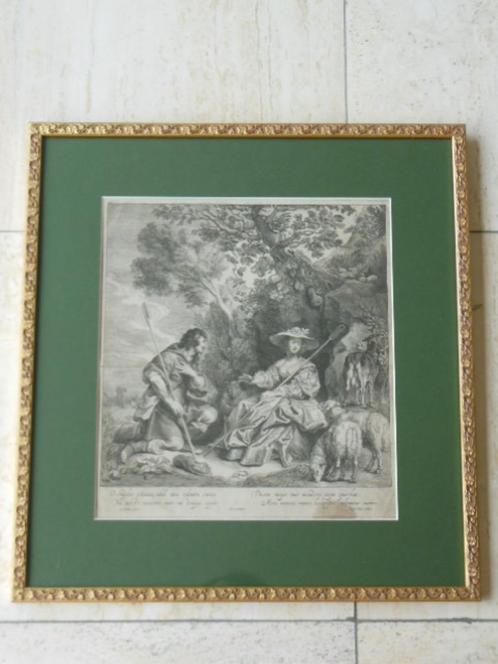 Jacob NEEFS naar Jacob JORDAENS Lucas VORSTERMAN  RUBENS, Antiquités & Art, Art | Eaux-fortes & Gravures, Enlèvement ou Envoi