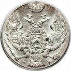 10 Groszy - Nikolai I Warszawa polen  1840 zilver munt, Enlèvement ou Envoi, Monnaie en vrac, Argent, Pologne
