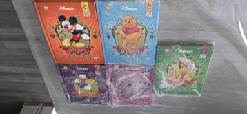 5 Disney boeken met cd