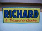 Vermout „RICHARD”, Ophalen of Verzenden, Gebruikt, Reclamebord