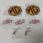 Emblème MG TF, lot LE500, autocollant et logo superposé, Enlèvement ou Envoi