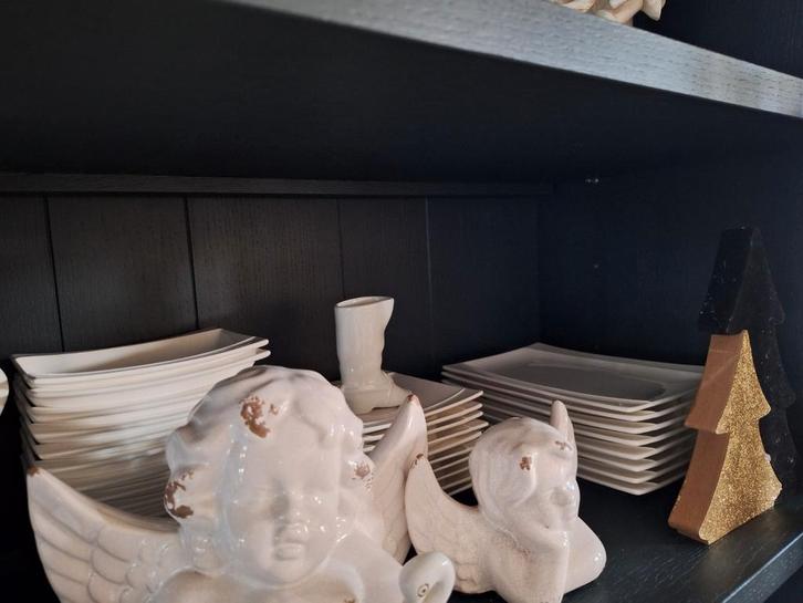 Wit servies Casa, Huis en Inrichting, Keuken | Servies, Bord(en), Ophalen