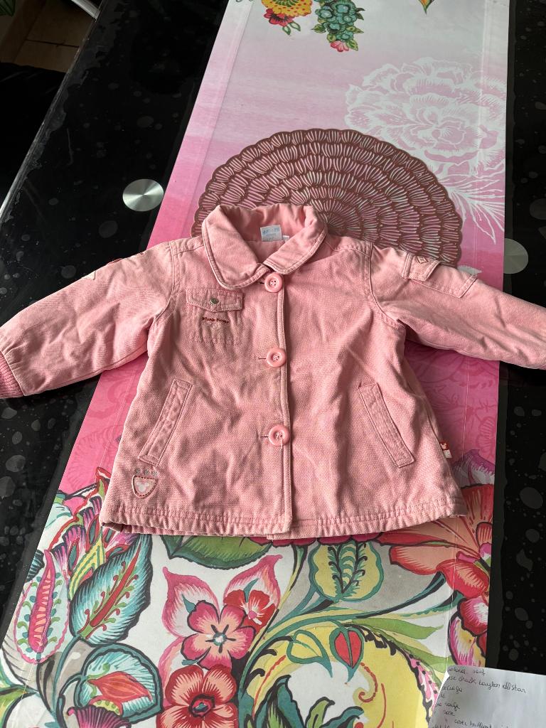 Joli manteau, veste fille 2 ans Disney, Disney, Enlèvement ou Envoi, Comme neuf, Fille