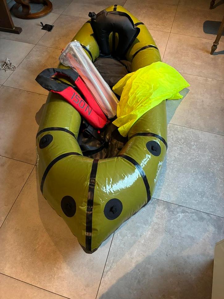 Packraft anfibio, Watersport en Boten, Watersportkleding, Zo goed als nieuw, Ophalen
