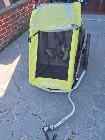 Croozer fietskar voor 2, Fietsen en Brommers, Ophalen, Gebruikt