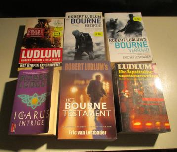 6 grands thrillers néerlandophones de Robert Ludlum, Enlèvement ou Envoi, Comme neuf