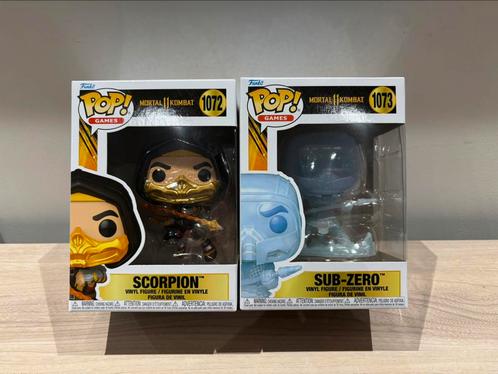 Scorpion & sub zero Funko Pop! - Mortal Kombat II Fatality, Verzamelen, Poppetjes en Figuurtjes, Ophalen of Verzenden