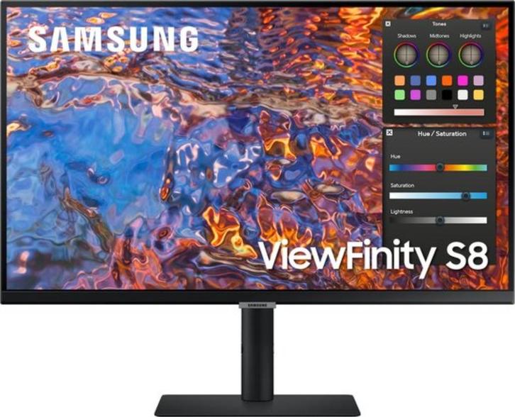 Samsung ViewFinity – 27" 4K IPS Monitor – USB-C, Computers en Software, Monitoren, Zo goed als nieuw, 60 Hz of minder, USB-C, Ingebouwde speakers