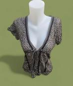 ✨️SANDWICH Schattig Blousje  - Maat M - Topstaat✨️, Kleding | Dames, Topjes, Maat 38/40 (M), Zwart, Ophalen of Verzenden, Zo goed als nieuw