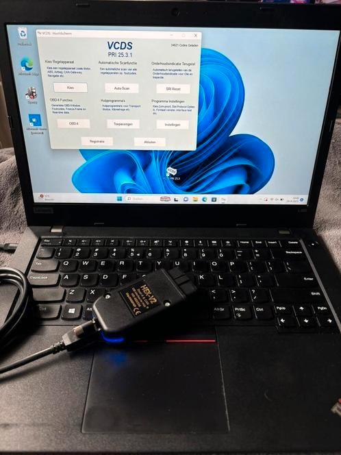 Laptop met Vcds en interface, Autos : Divers, Outils de voiture, Enlèvement