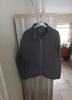 Sweater  grijs  met rits  mt 42, Ophalen, Zo goed als nieuw, Maat 42/44 (L), Grijs