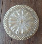 Ronde vintage plafondlamp, Huis en Inrichting, Ophalen of Verzenden, Gebruikt