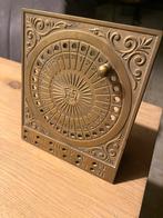 Eeuwigdurende kalender messing, Ophalen of Verzenden