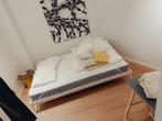 IKEA Bed & Mattress, Huis en Inrichting, Ophalen, Gebruikt, Modern, Simple, Wit