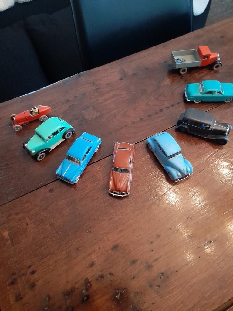 Lot originele autootjes Kuifje, Ophalen of Verzenden, Kuifje