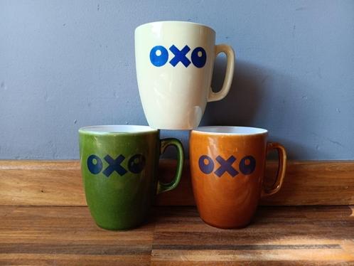 Vintage oxo mokken, Antiek en Kunst, Antiek | Servies los, Ophalen of Verzenden